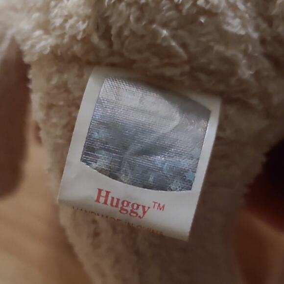 Huggy Ty Beanie Baby NWT TY 2000 Vintage Stuffed Animal Bear Plushie Collectible - Picture 4 of 4